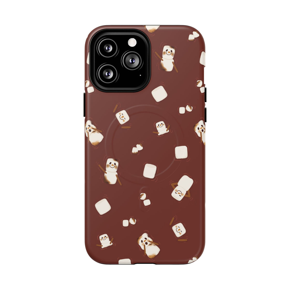Snowman Cocoa Tough Magnetic iPhone Cases