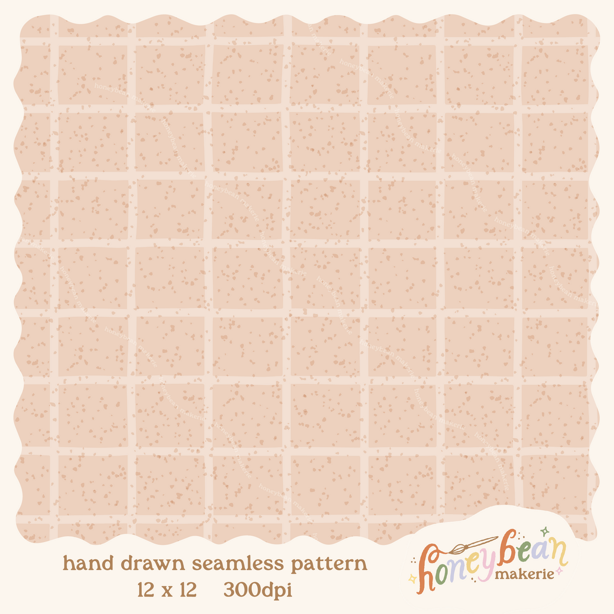 Churro Cart Coordinate Seamless Pattern