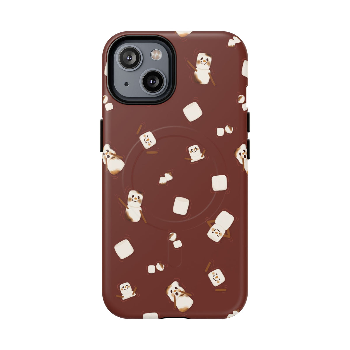 Snowman Cocoa Tough Magnetic iPhone Cases