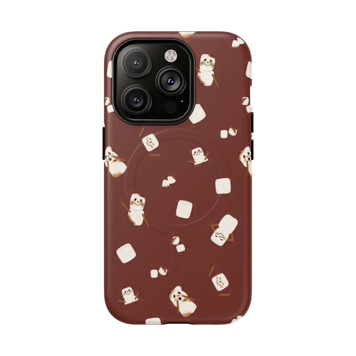 Snowman Cocoa Tough Magnetic iPhone Cases
