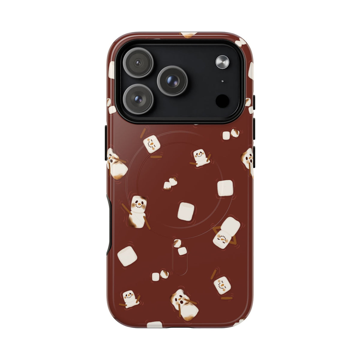 Snowman Cocoa Tough Magnetic iPhone Cases