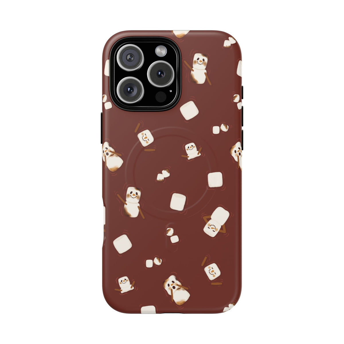 Snowman Cocoa Tough Magnetic iPhone Cases