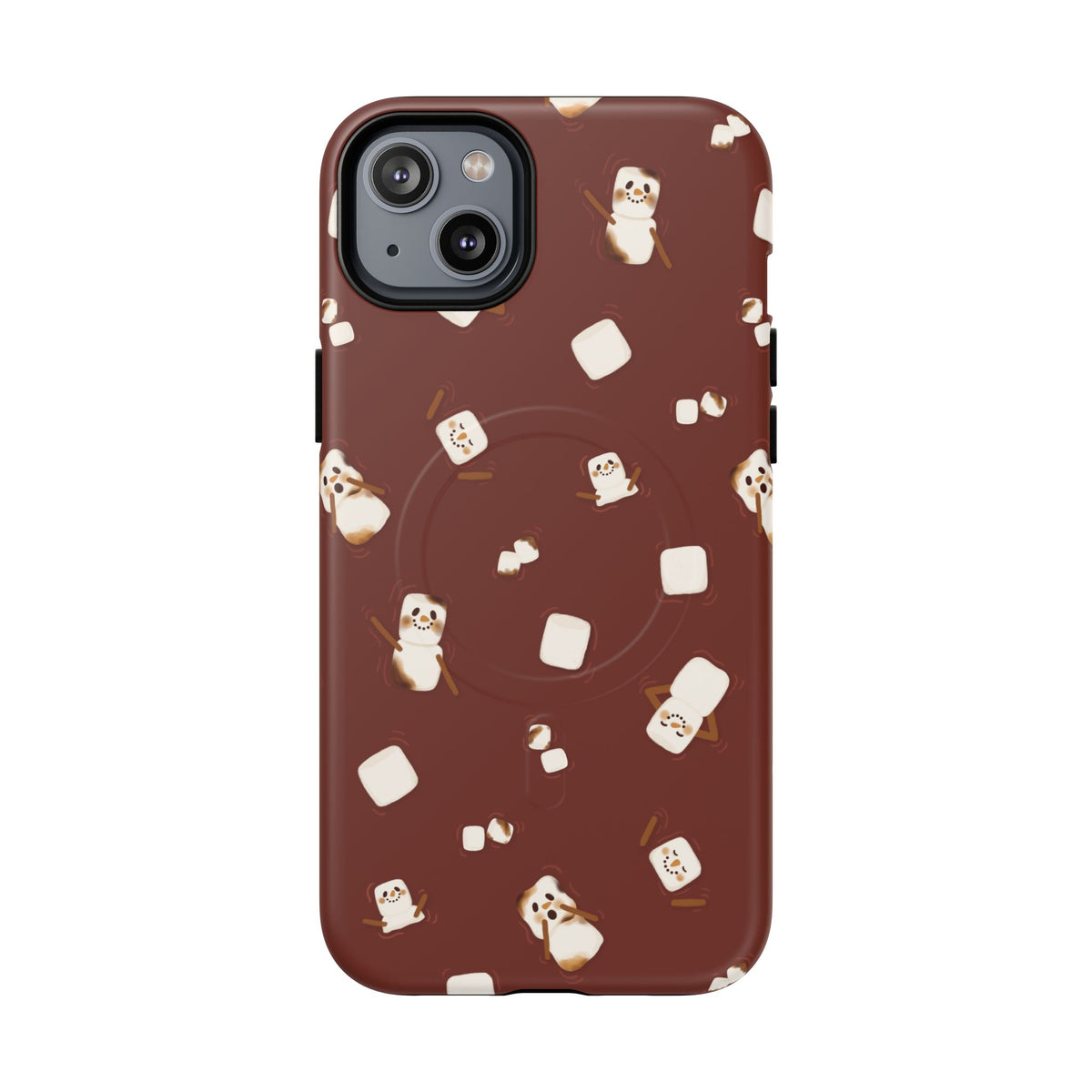 Snowman Cocoa Tough Magnetic iPhone Cases