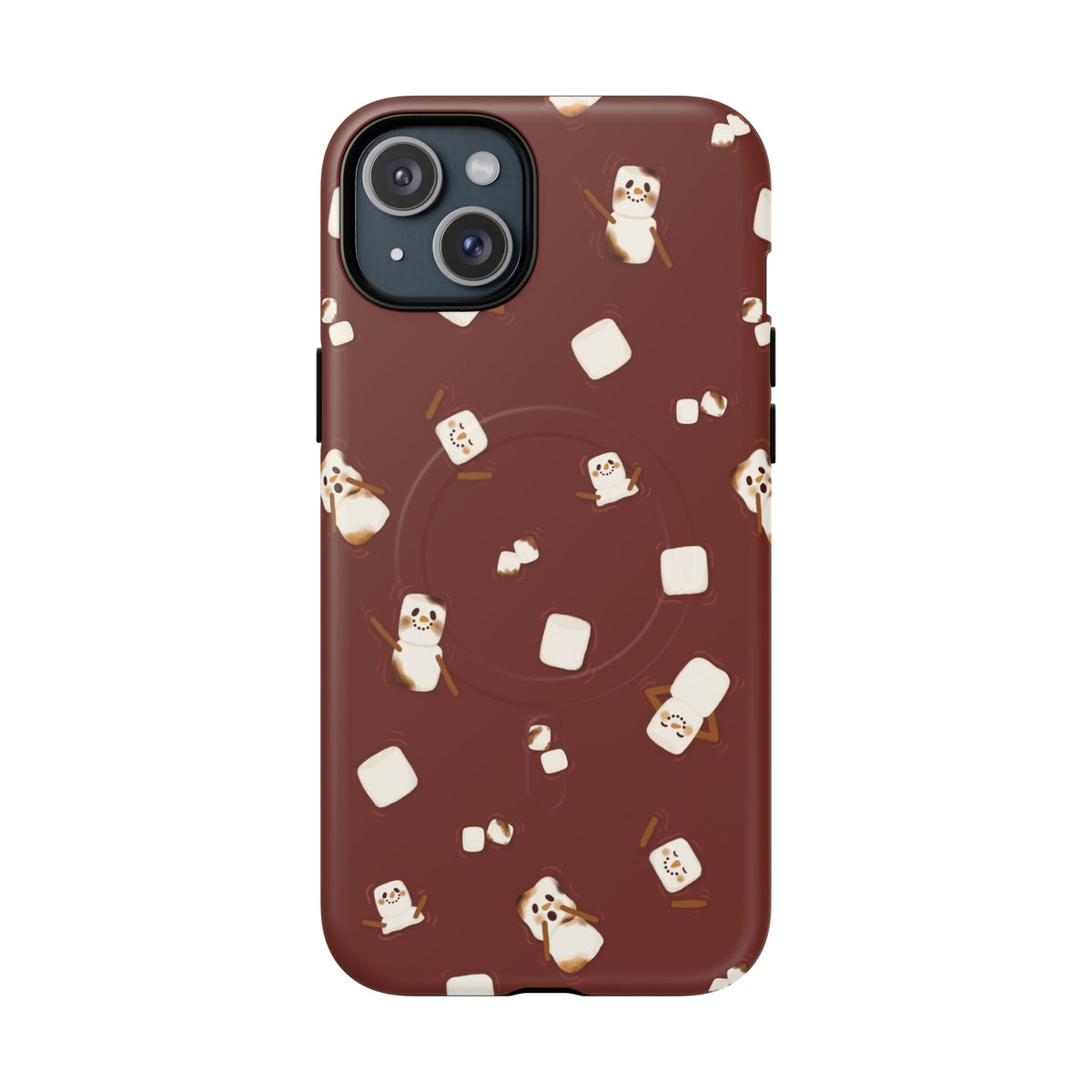 Snowman Cocoa Tough Magnetic iPhone Cases