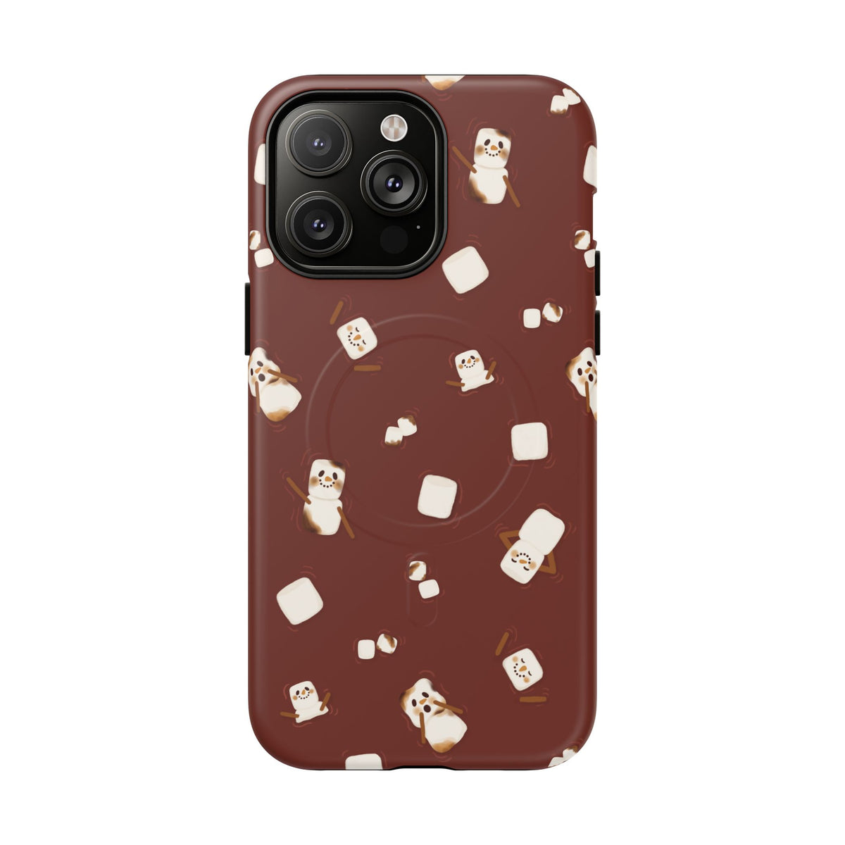 Snowman Cocoa Tough Magnetic iPhone Cases