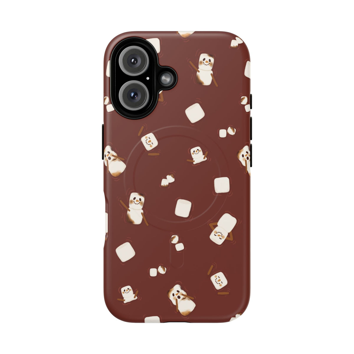 Snowman Cocoa Tough Magnetic iPhone Cases