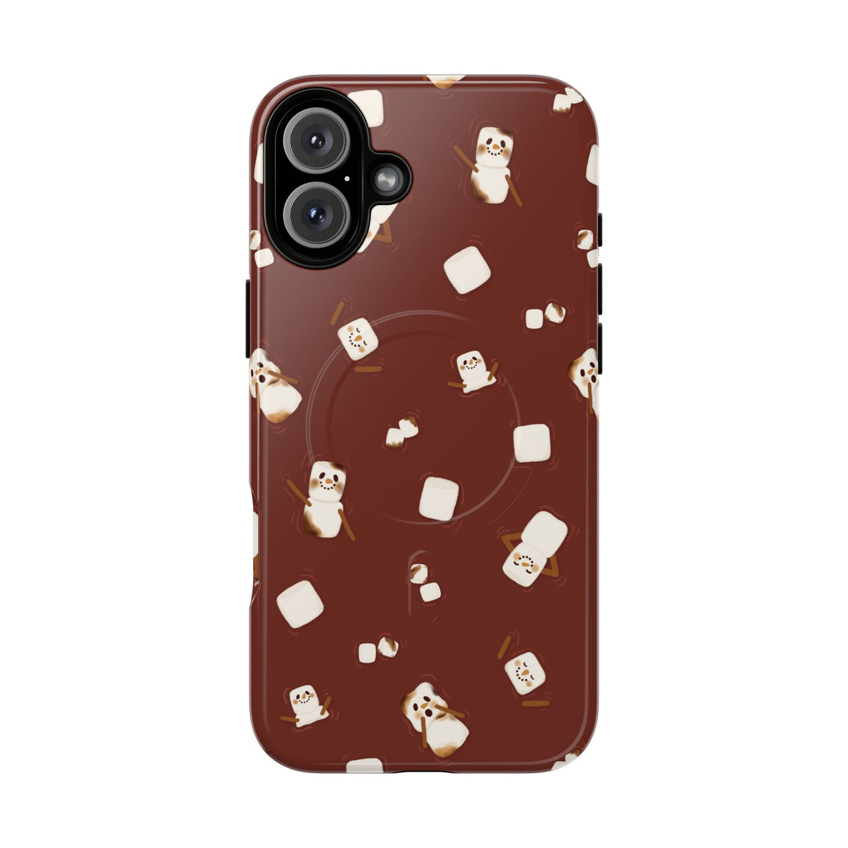Snowman Cocoa Tough Magnetic iPhone Cases