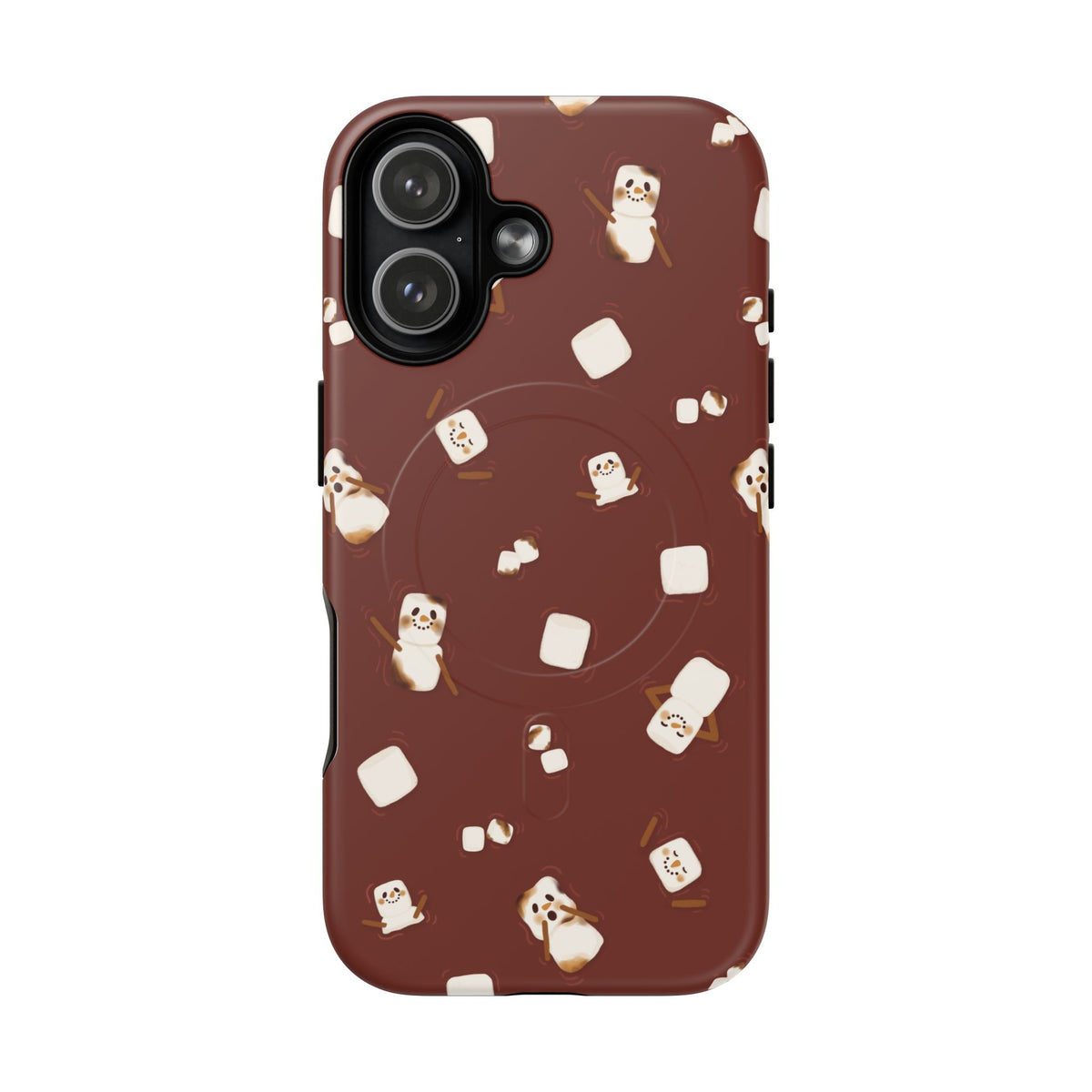 Snowman Cocoa Tough Magnetic iPhone Cases