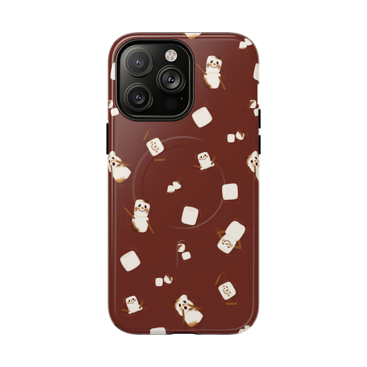 Snowman Cocoa Tough Magnetic iPhone Cases