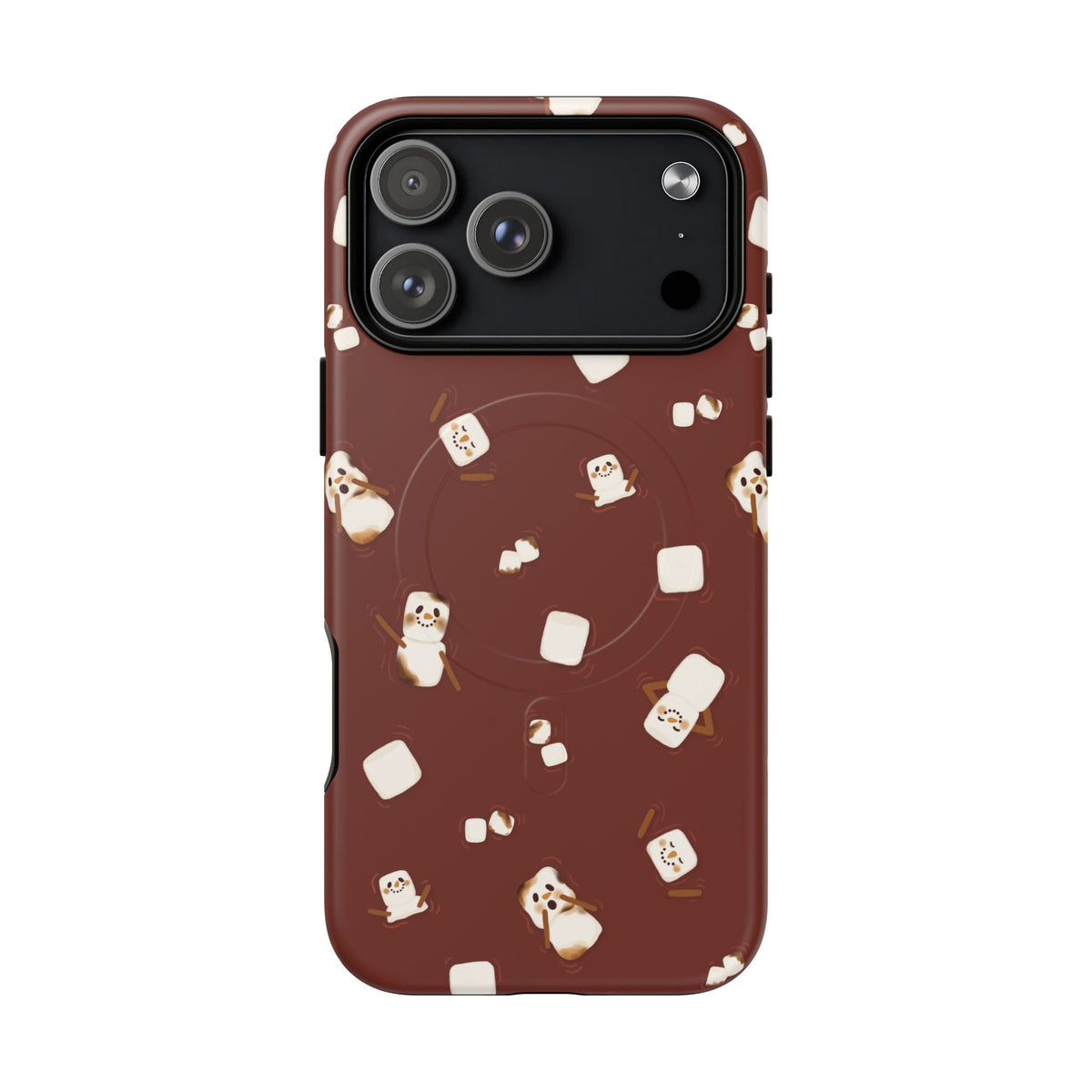 Snowman Cocoa Tough Magnetic iPhone Cases