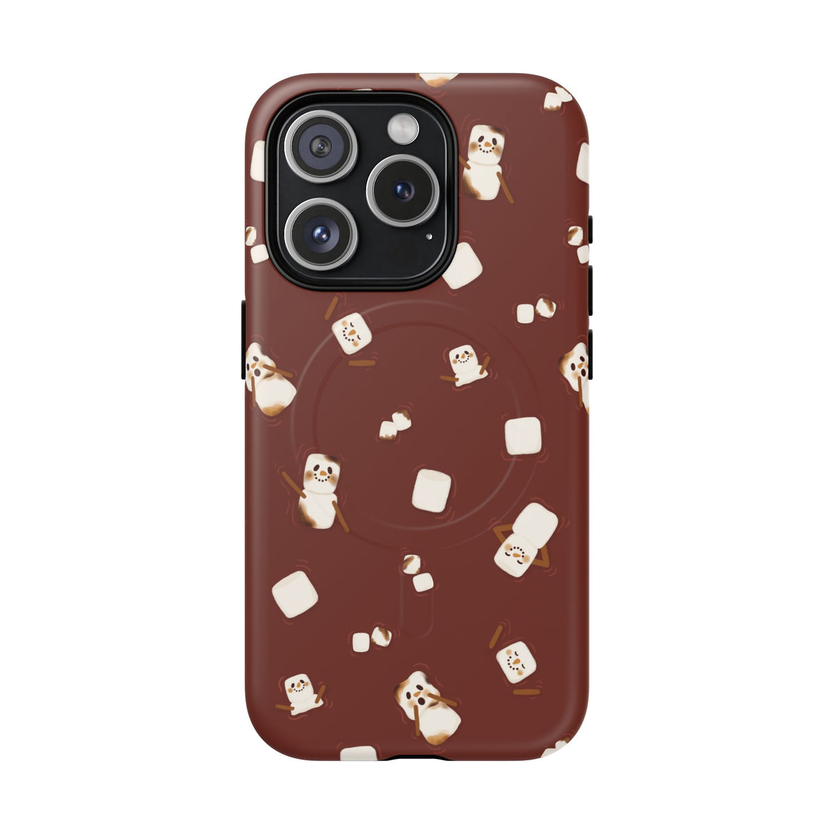 Snowman Cocoa Tough Magnetic iPhone Cases
