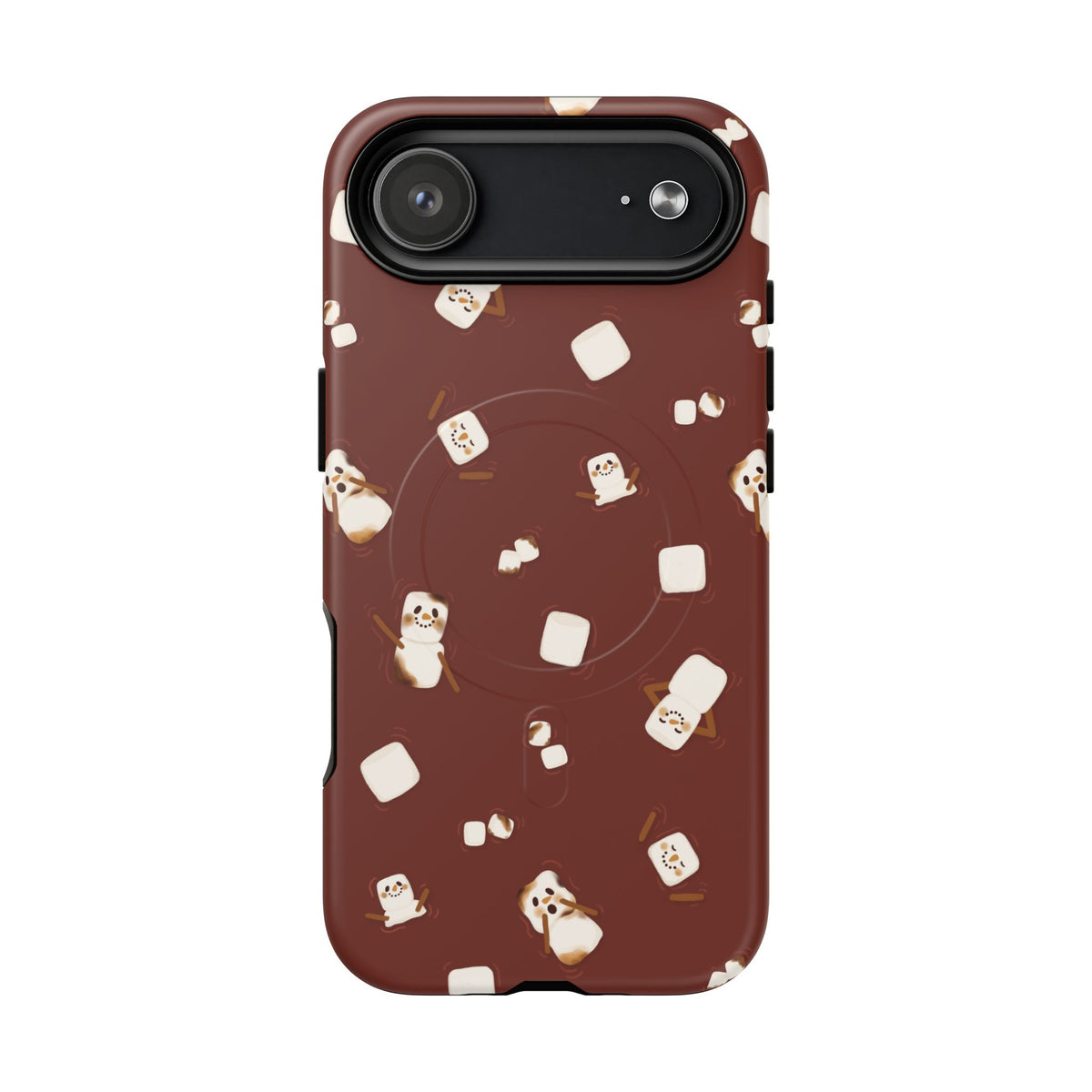 Snowman Cocoa Tough Magnetic iPhone Cases