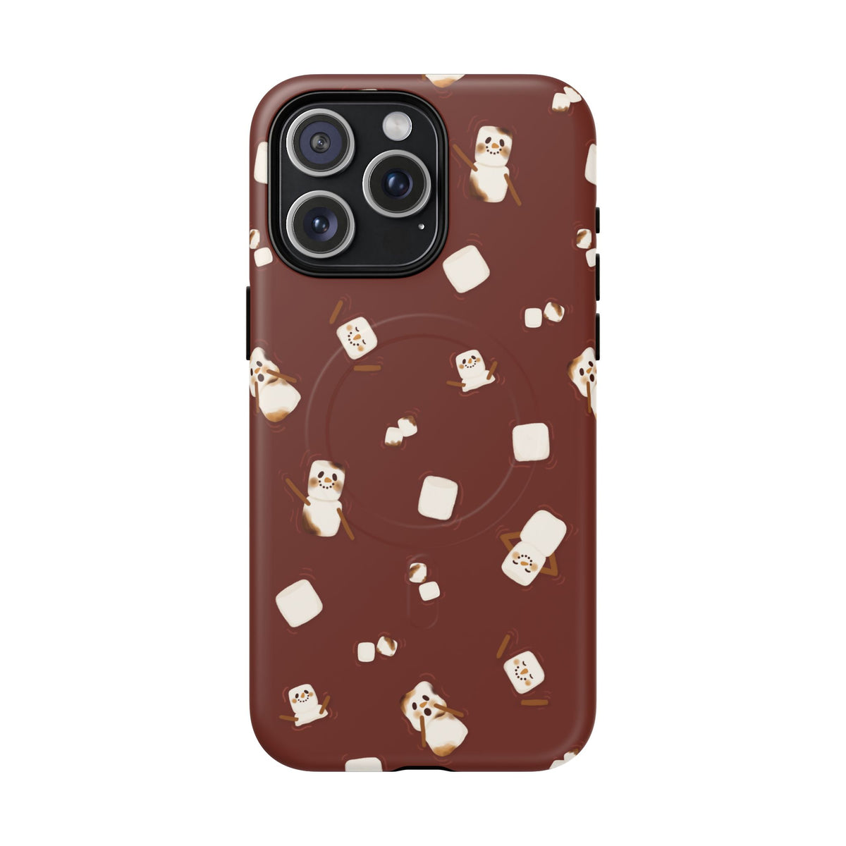 Snowman Cocoa Tough Magnetic iPhone Cases