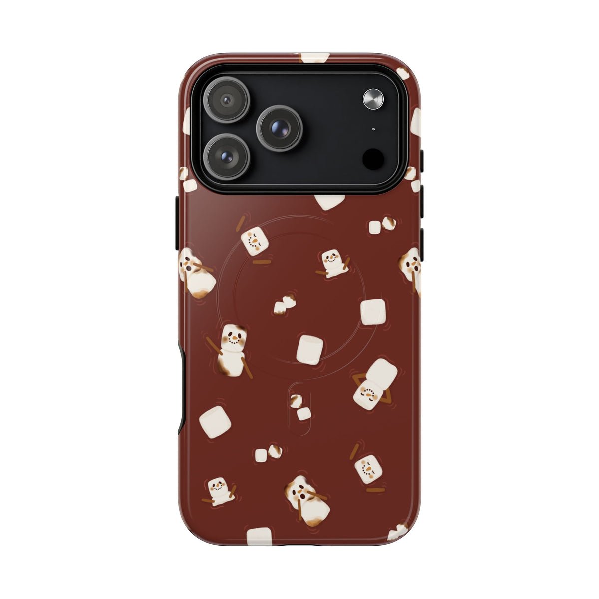 Snowman Cocoa Tough Magnetic iPhone Cases