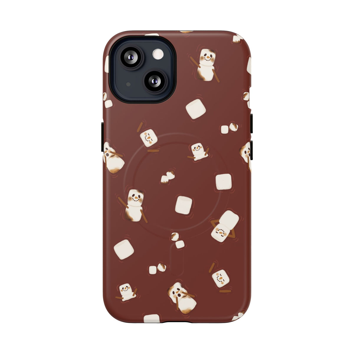 Snowman Cocoa Tough Magnetic iPhone Cases