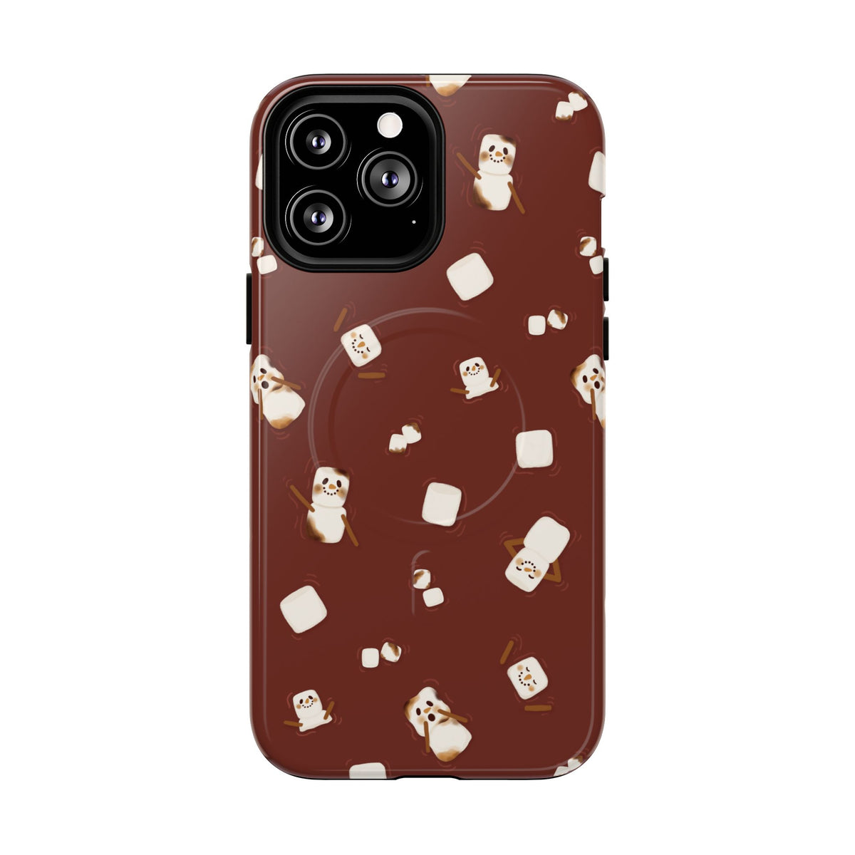 Snowman Cocoa Tough Magnetic iPhone Cases