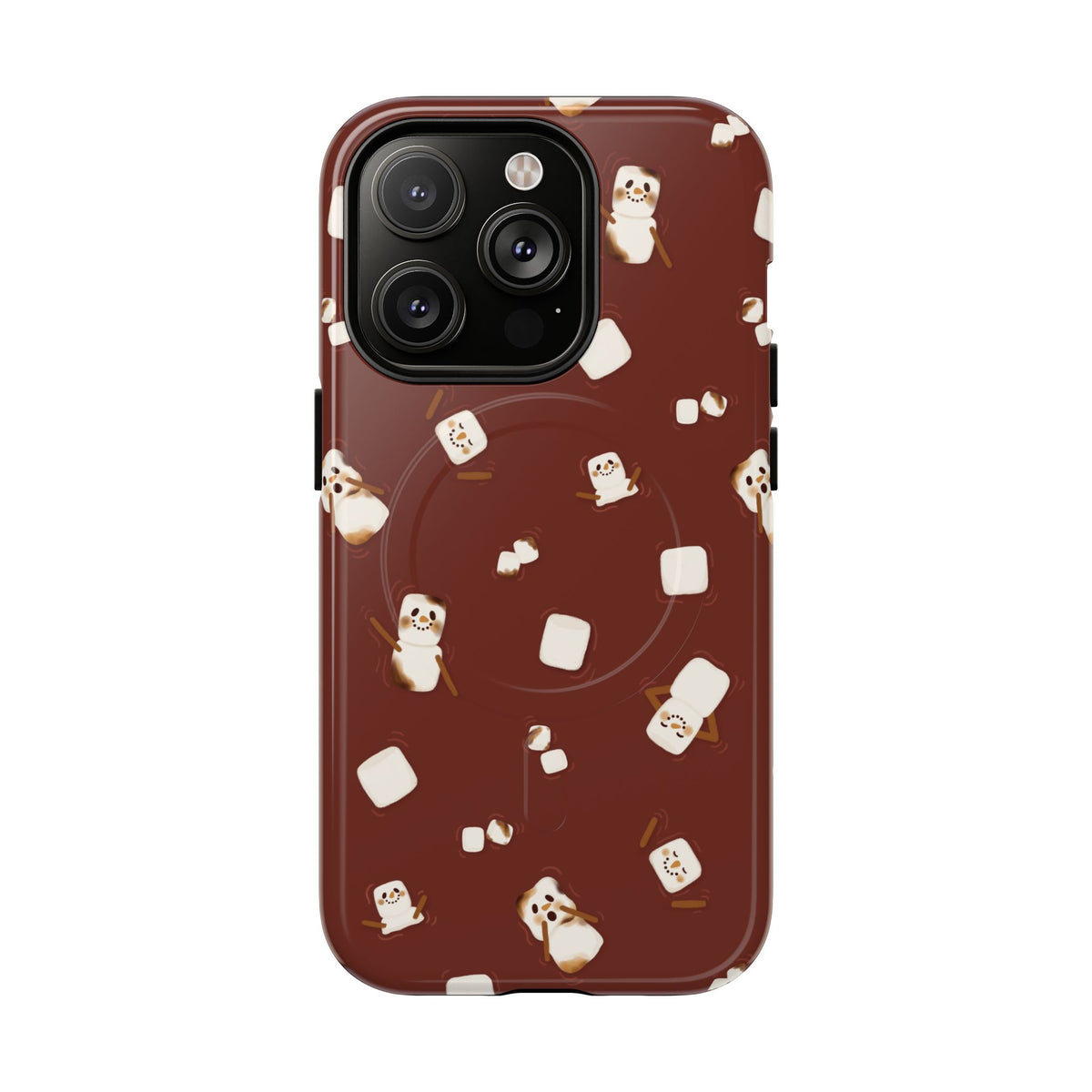 Snowman Cocoa Tough Magnetic iPhone Cases
