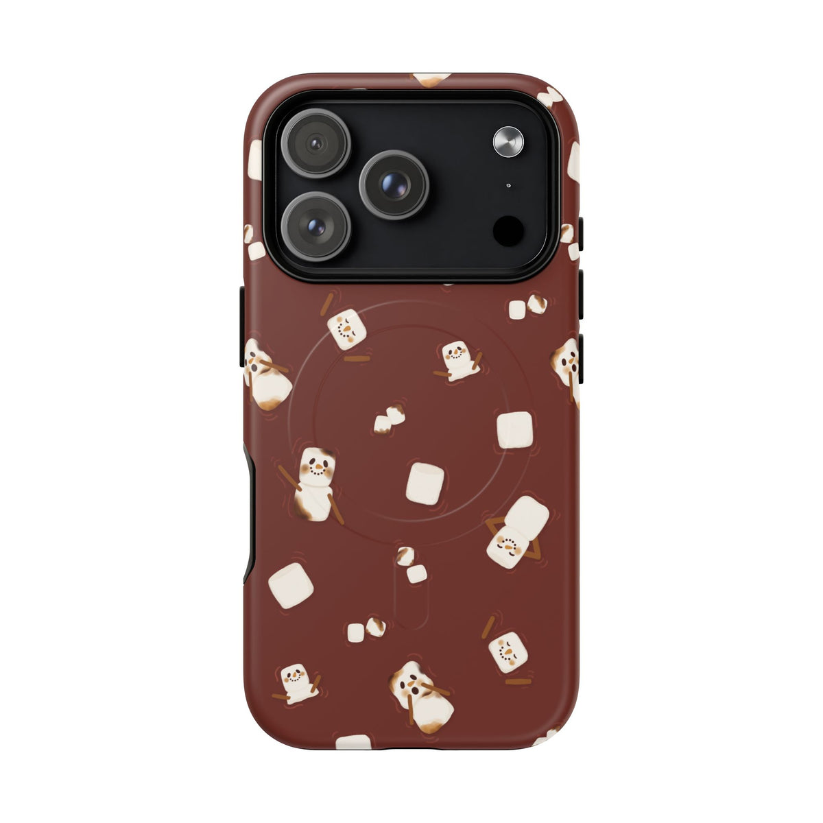 Snowman Cocoa Tough Magnetic iPhone Cases