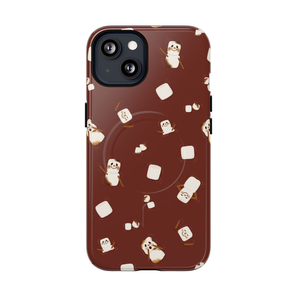 Snowman Cocoa Tough Magnetic iPhone Cases