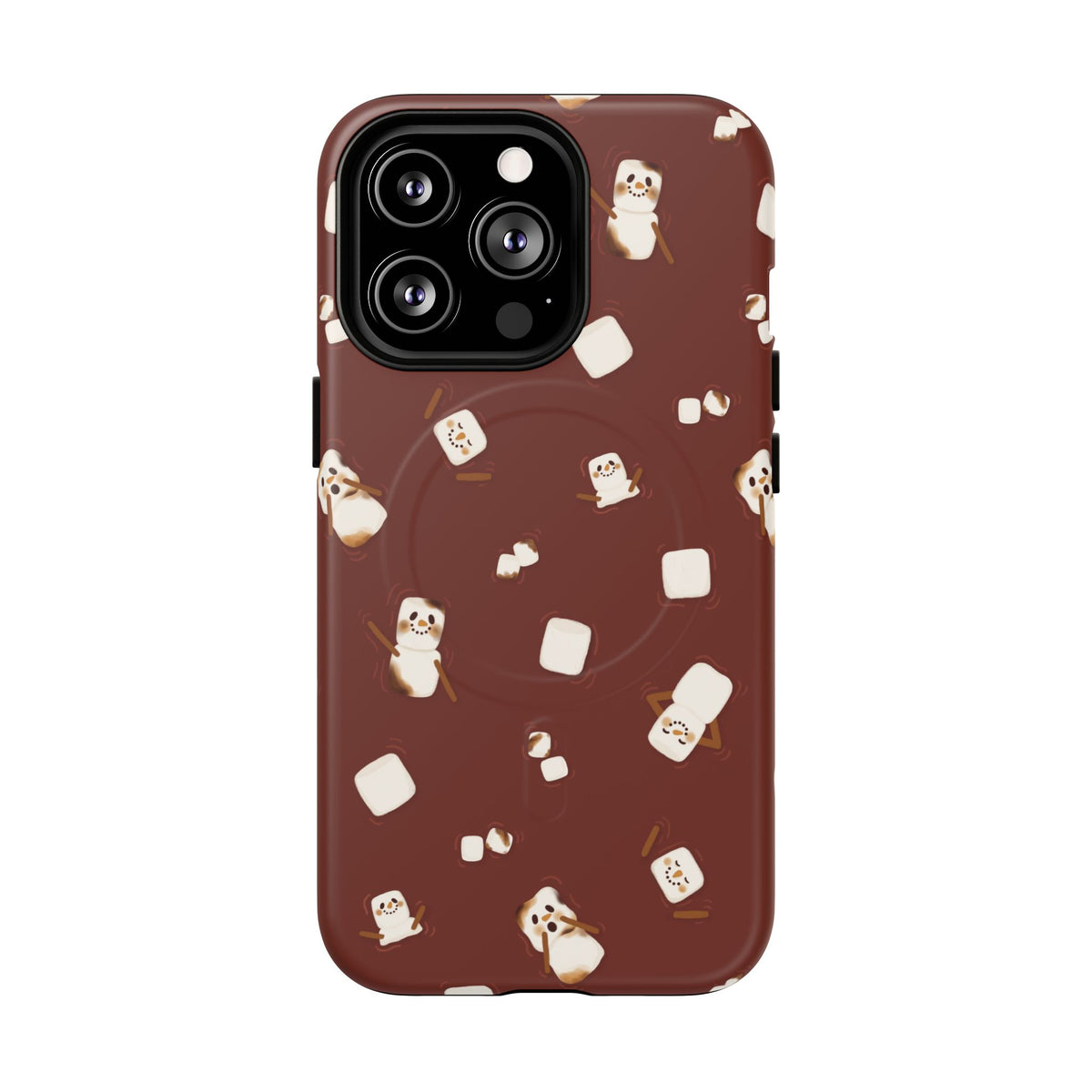Snowman Cocoa Tough Magnetic iPhone Cases