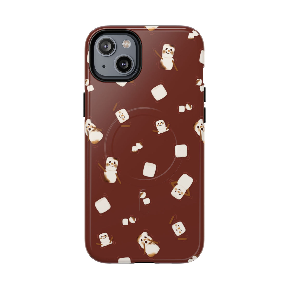 Snowman Cocoa Tough Magnetic iPhone Cases