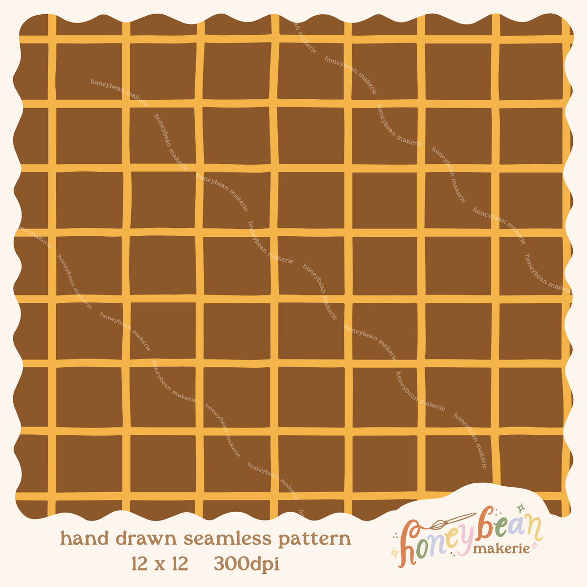 Freshly Baked Coordinate Seamless Pattern