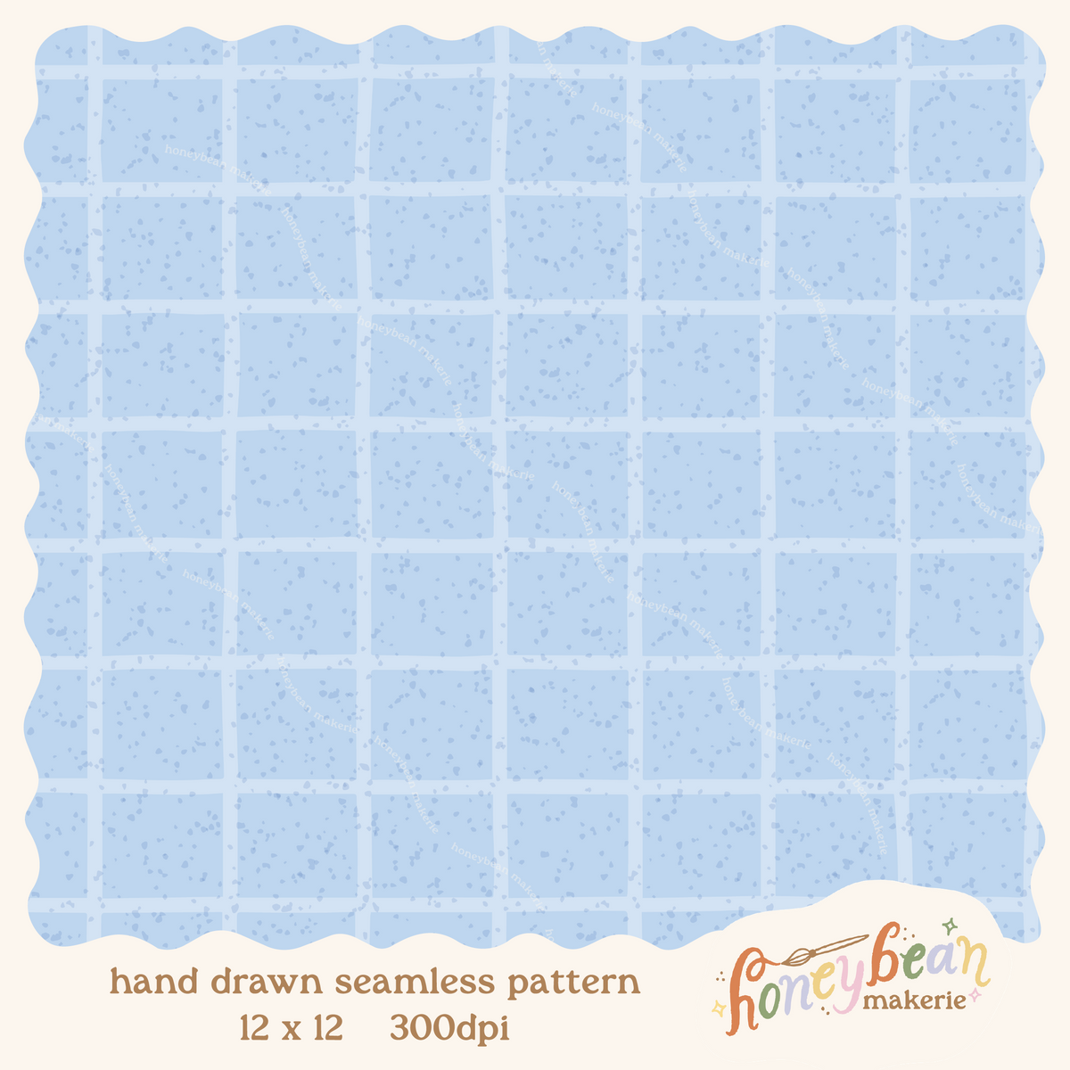 Churro Cart Coordinate Seamless Pattern